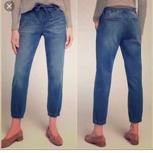 Anthropologie pilcro Denim joggers